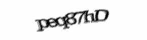 Security check image, please type the characters shown